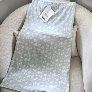 NWT ✨ Dress Dream Cake Blue Floral Tube Strapless Mini Size M Djerf Avenue